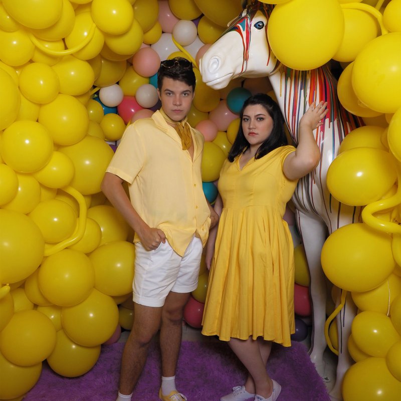 a group of people posing for the camera