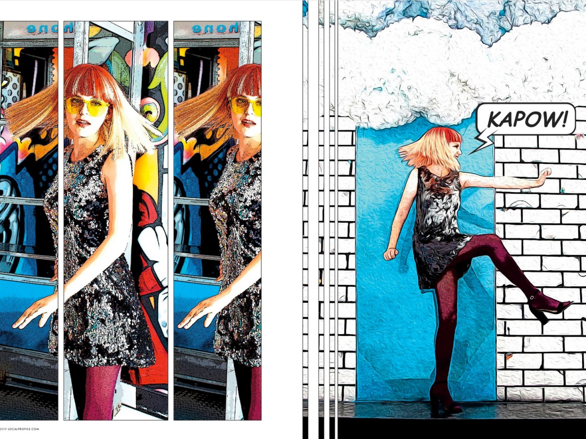 a person posing for a picture