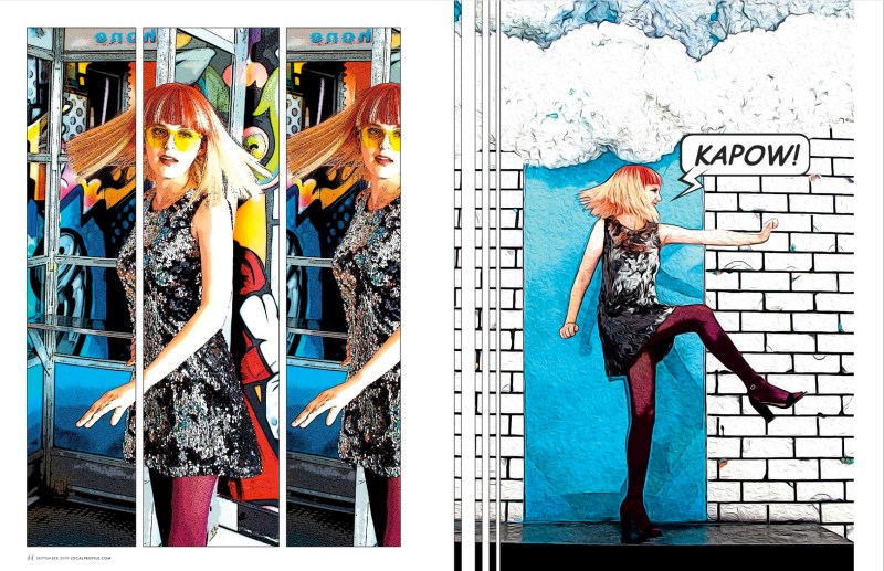 a person posing for a picture