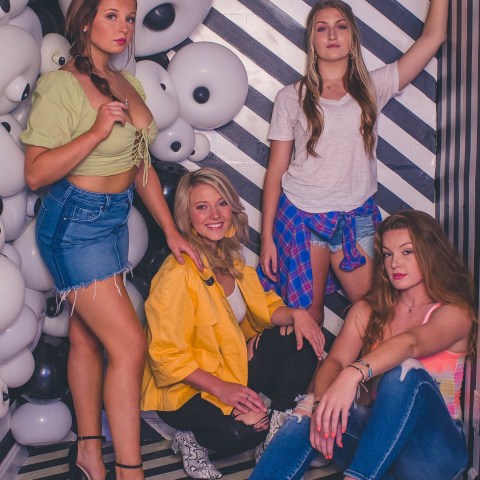 Anastasia Volochkova et al. holding stuffed animals