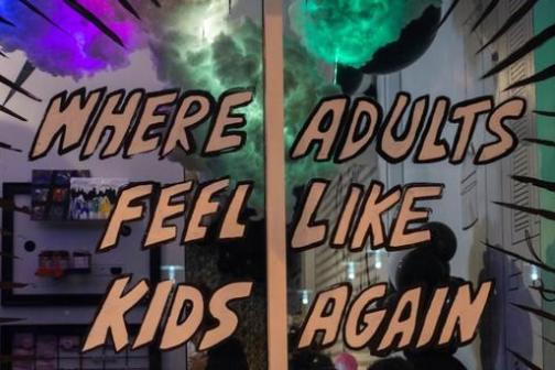 a close up of a sign